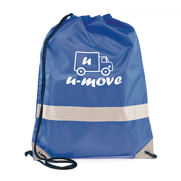 P169 Celsius Hi Vis Drawstring Bag - Full Colour