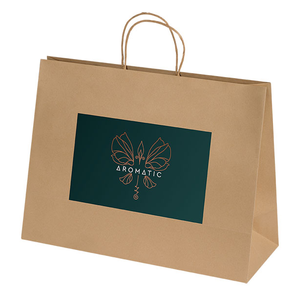 P074 Ashdown Kraft XL Paper Gift Bag - Full Colour