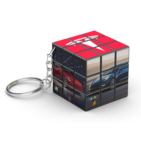 P046 Rubik's Cube Keychain