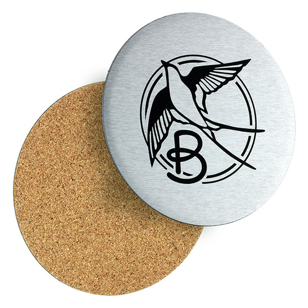 P093 Metal Coaster