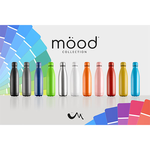 P105 Mood Vacuum Bottle - Powder Coated - 1 Colour