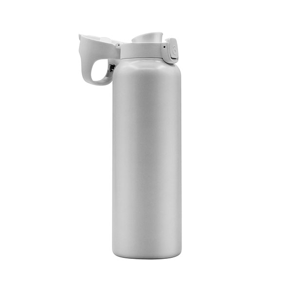 M018 Snap Lid Powder Coated Bottle 600ml - Engraved