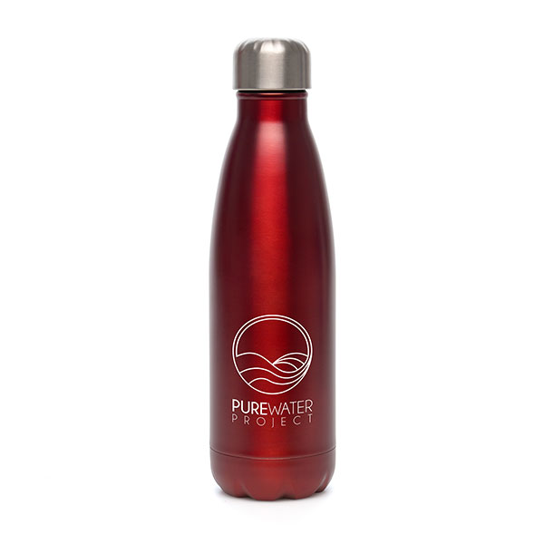 P105 Ashford Plus Recycled Stainless Steel Bottle - 1 Colour