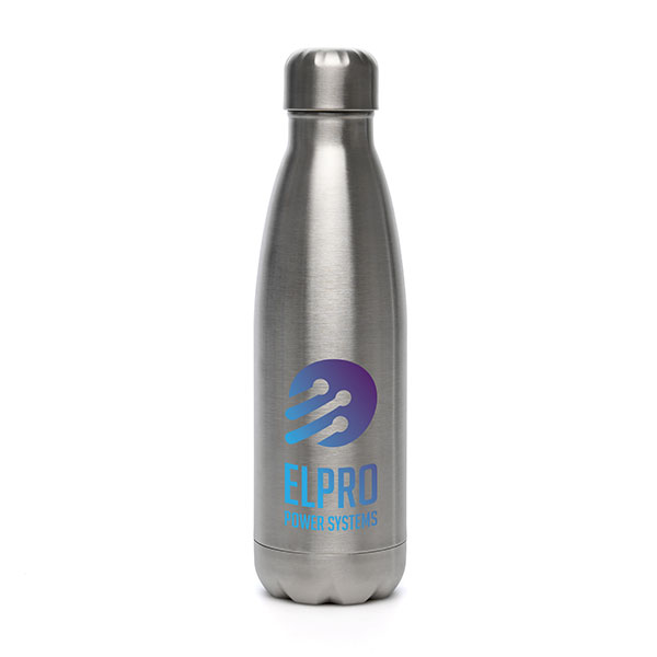 P105 Ashford Plus Recycled Stainless Steel Drinks Bottle - Full Colour