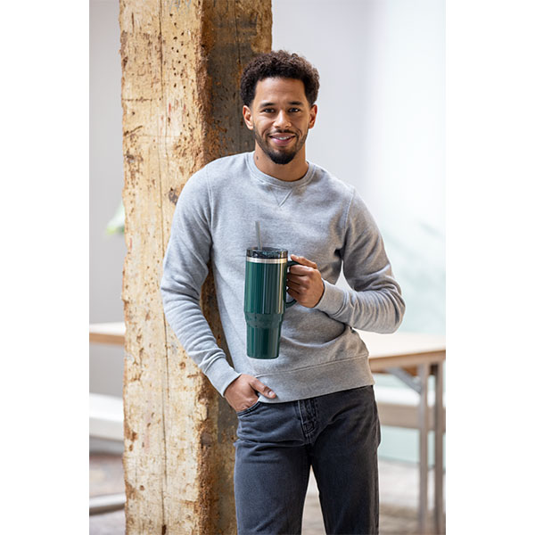 P102 Melbourne Insulated Tumbler with Straw - 1200ml