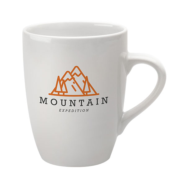 P095 Marrow Earthenware Mug - White