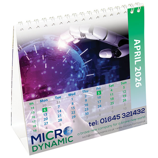 P151 Square Easel Calendar