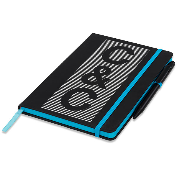 P147 Medium Noir Edge Notebook - Full Colour