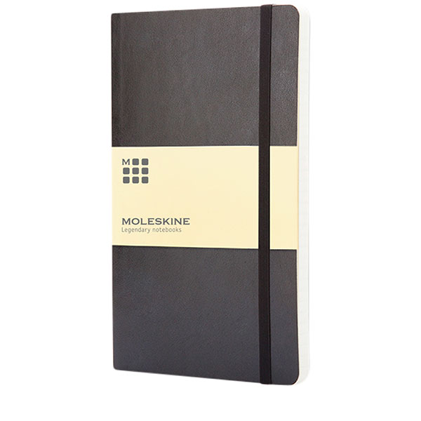N146 Moleskine Classic Large Soft Cover Notebook  - Spot Colour