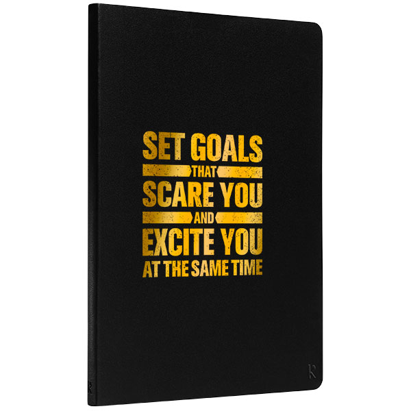 M070 Karst A5 Soft Cover Notebook - Spot Colour