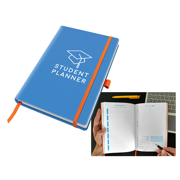 P144 Porto Recycled A5 Student Planner - Debossed