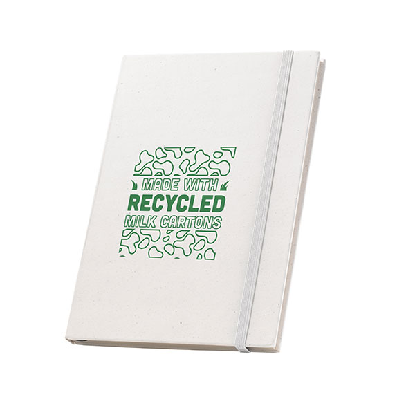 P146 Milk Carton A5 Notebook - Full Colour