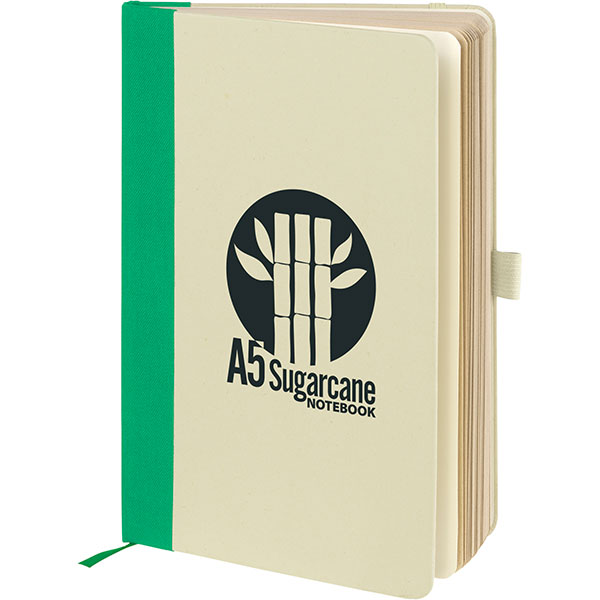 P146 Maxton Eco Sugar Cane A5 Notebook - 1 Colour