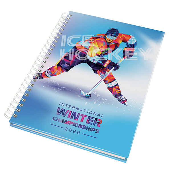 P142 A5 Wiro-Pod Notepad - Full Colour