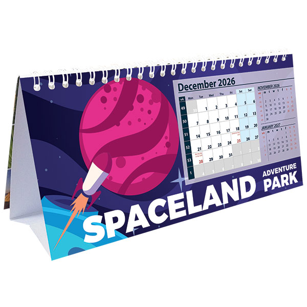 P151 Landscape Easel Calendar