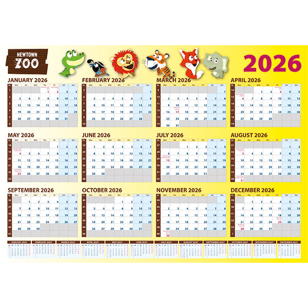 P151 A3 Wall Planner