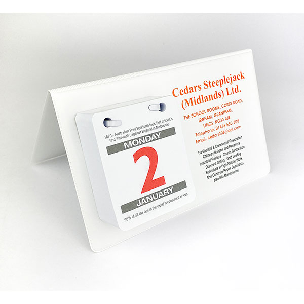 P151 Eco Easel Desk Calandar and Motto Pad - 1 Colour