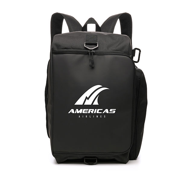 P066 Aurora Recycled 2 in 1 Duffle Backpack