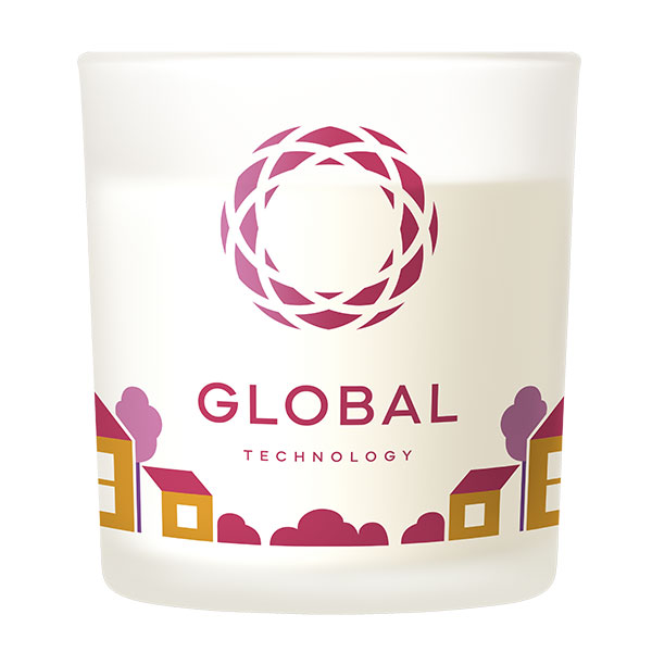 P031 Scented Candle In Glass - 1 Colour