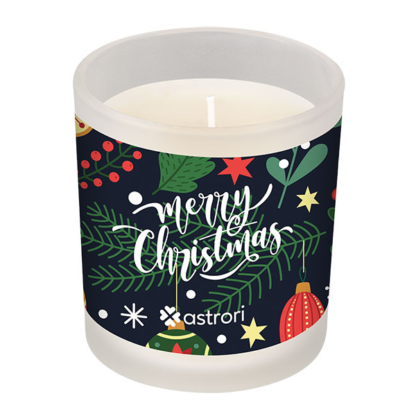 P031 Scented Candle In Glass - Full Colour