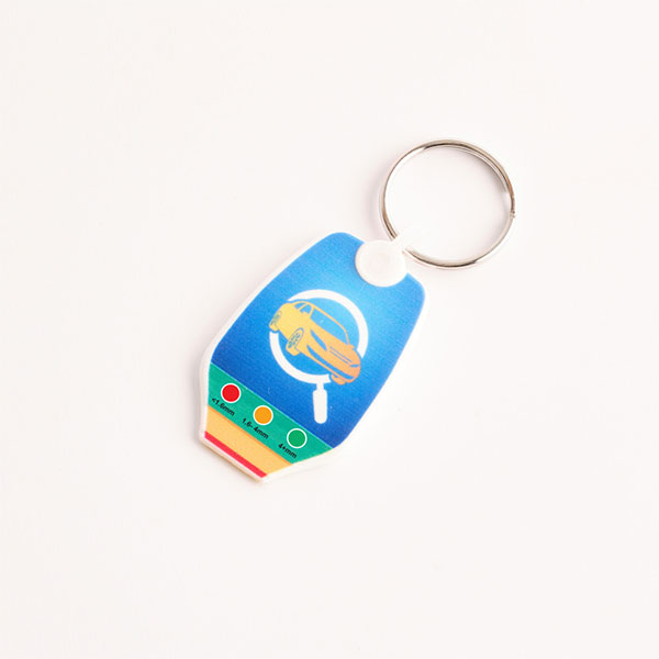 P035 Essential Tyre Gauge Key Ring