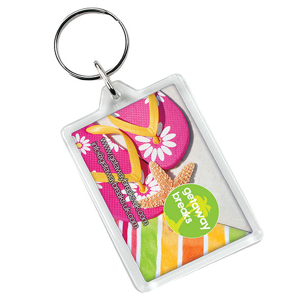 N036 Rectangular Key Ring