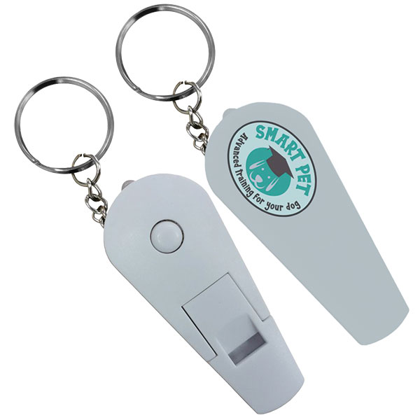 P036 Whistle Torch Key Ring