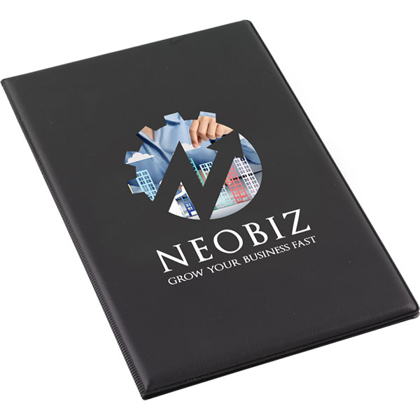 P050 PVC Golf Score Card Holder - Full Colour