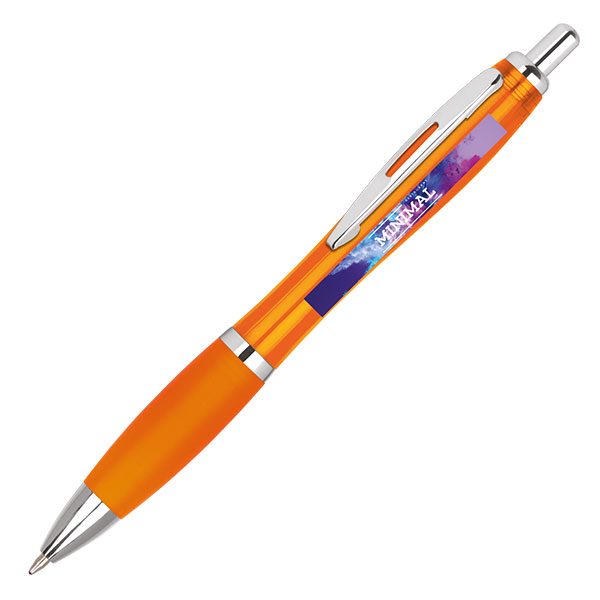 P133 Contour Standard Ballpen - Full Colour