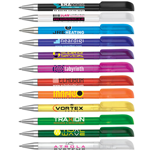 P132 Alaska Frost Ballpen - Full Colour