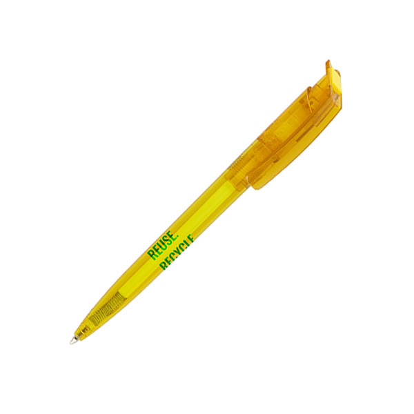 M057 Green & Good Litani Bottle Pen - Translucent