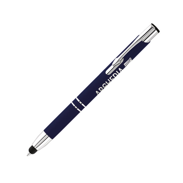 N123 Electra Soft Feel Ballpen  - Engraved