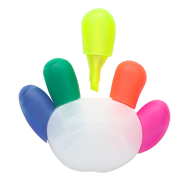 N137 Hand Shaped Highlighter - Full Colour 