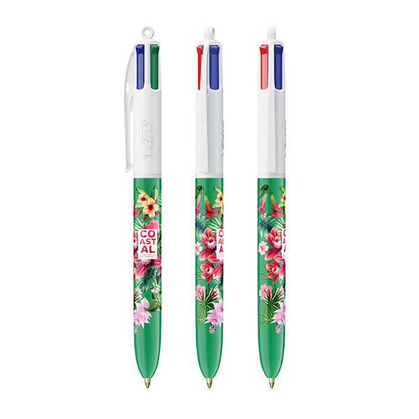 P123 BIC 4 Colours Ballpen - Full Colour