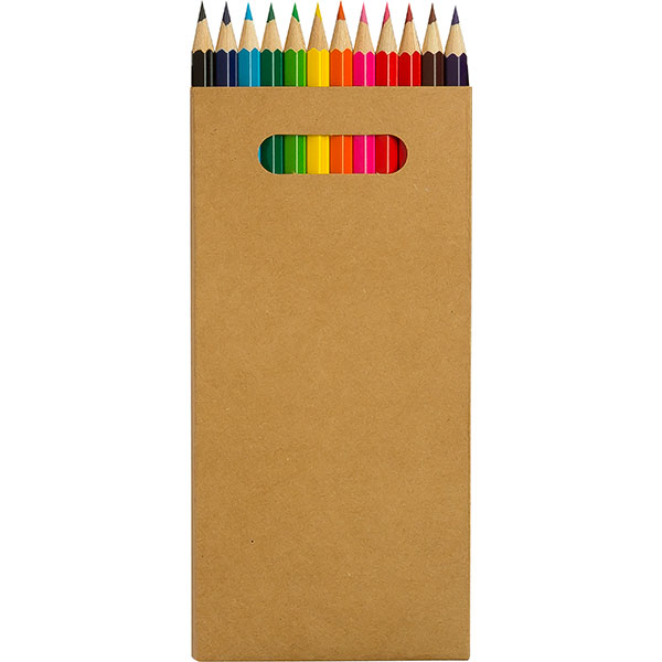 P135 Colourworld Half Length Kids Pencil Boxset - Full Colour