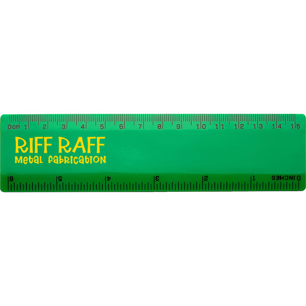 P137 BG Basic 6 Inch Ruler - 1 Colour
