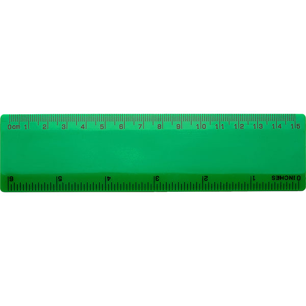 P137 BG Basic 6 Inch Ruler - Full Colour
