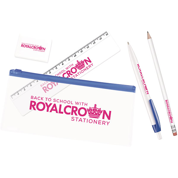 P139 Transparent Pencil Case Kit
