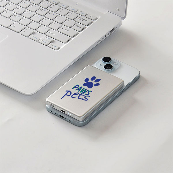 P018 AluSlim 5000mAh Slim MagSafe Powerbank - 1 Colour