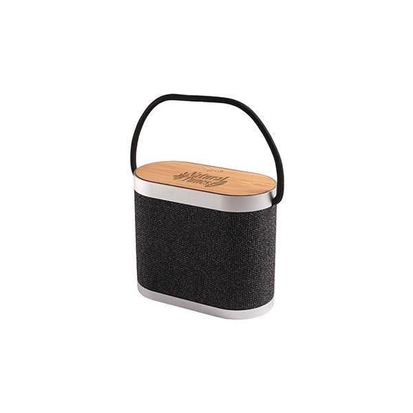 P023 Recycled Speaker with Wireless Charger