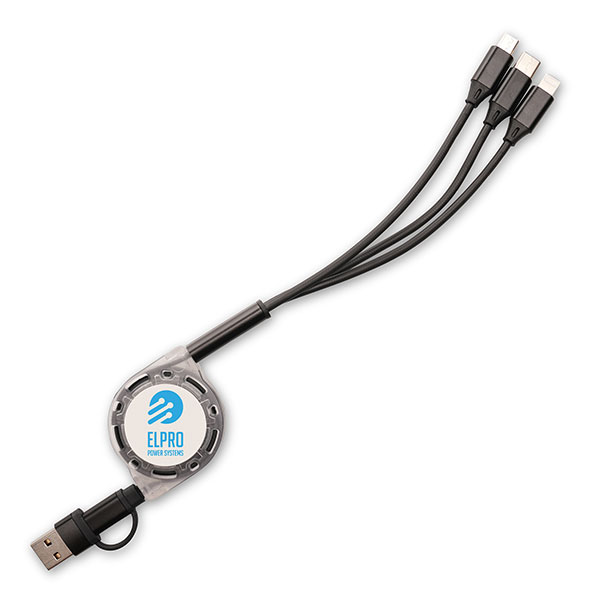 P020 3 in 1 Reel Charger - Full Colour