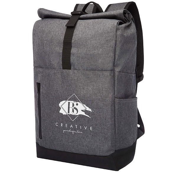 L123 Hoss Roll Top 15.6 Inch Backpack - Full Colour