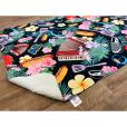 P166 Printed Fleece Blanket