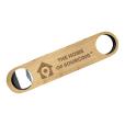 P091 Wooden Bar Blade Bottle Opener - Engraved