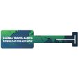 P027 Plastic Luggage Tag