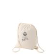 P072 Natural 5oz Cotton Drawstring Bag - Full Colour