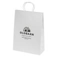 P074 Ashdown Medium White Paper Gift Bag - 1 Colour