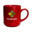 P095 Clover Earthenware Mug - Coloured