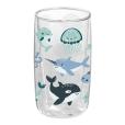 P092 Calypso Double Walled Drinking Glass - 330ml - Full Colour