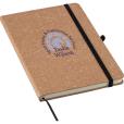 P146 Plato Recycled Leather A5 Notebook - 1 Colour